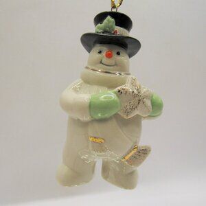 Lenox Christmas Cheer Snowman Ornament